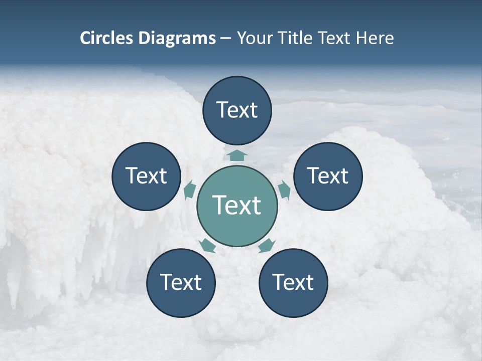 Land Beauty Lake PowerPoint Template