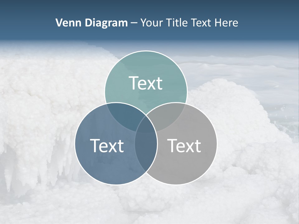 Land Beauty Lake PowerPoint Template