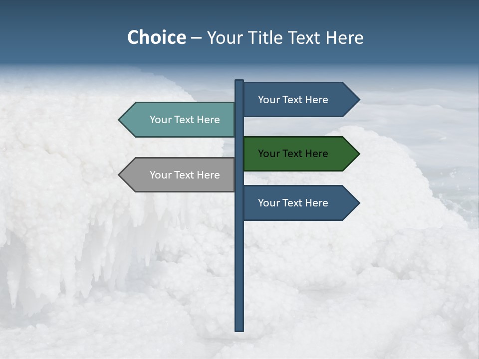 Land Beauty Lake PowerPoint Template