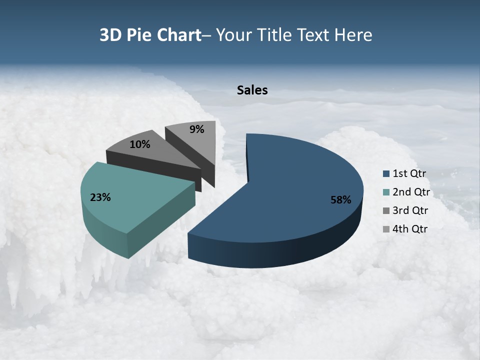 Land Beauty Lake PowerPoint Template