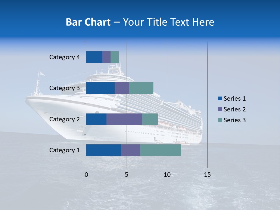 Ship Of Sea PowerPoint Template