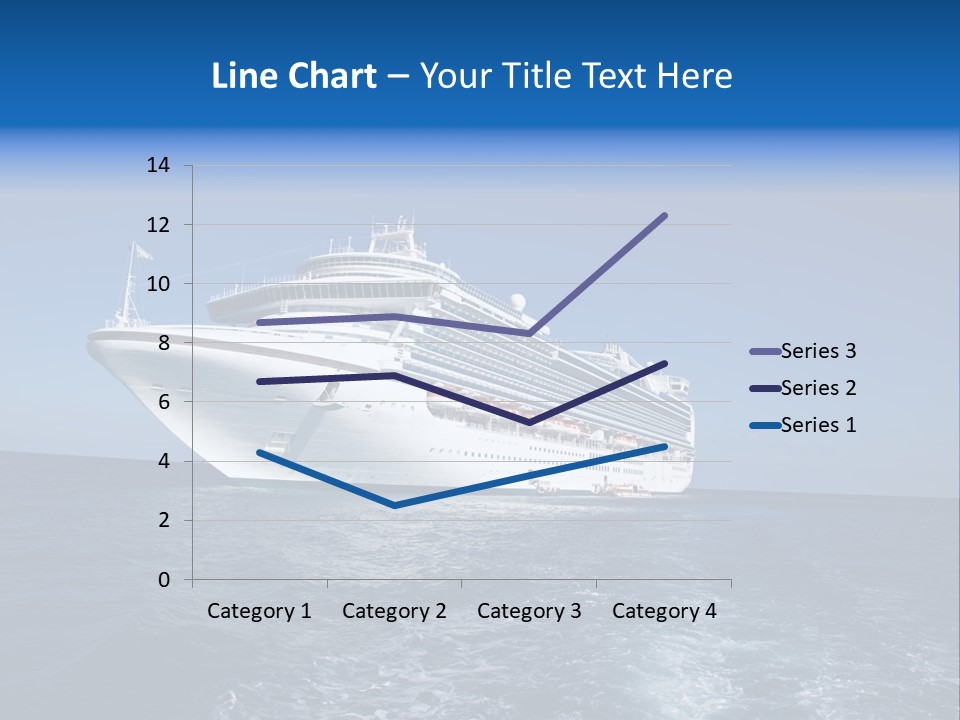 Ship Of Sea PowerPoint Template
