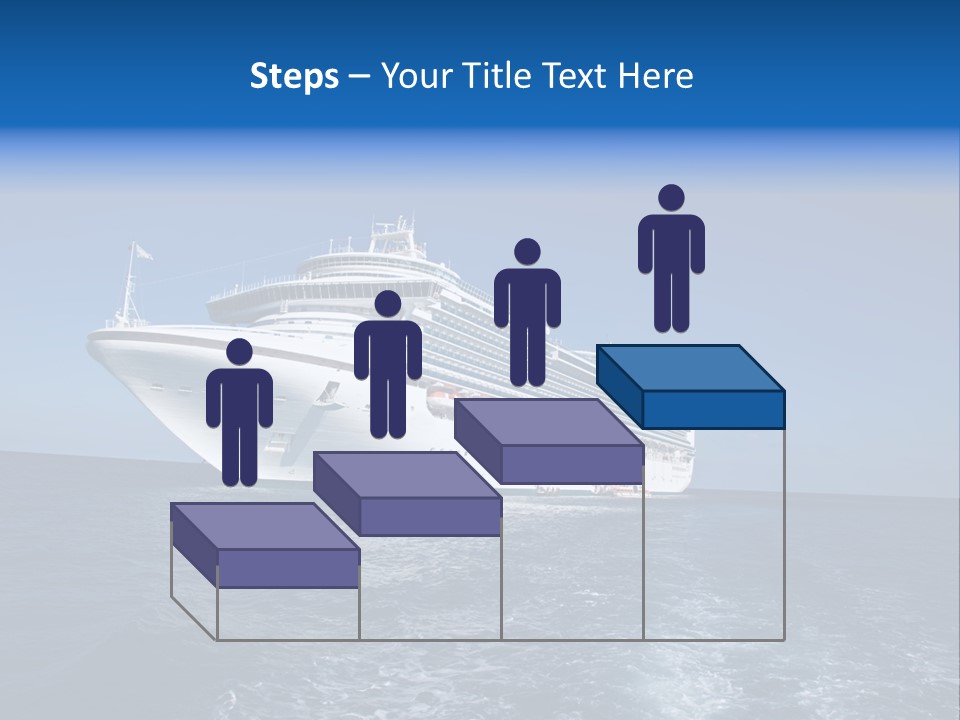 Ship Of Sea PowerPoint Template