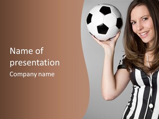 Soccer Referee PowerPoint Template