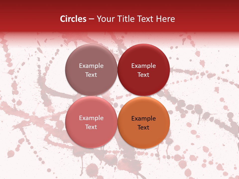 Watercolor Spots PowerPoint Template