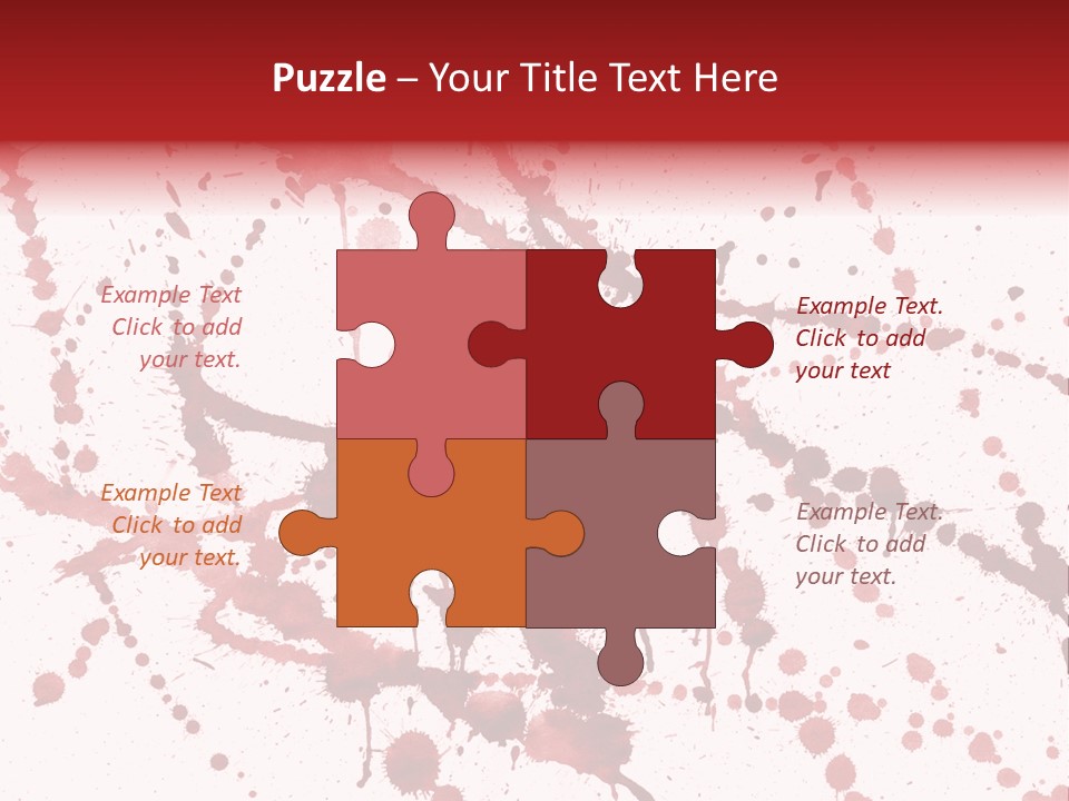 Watercolor Spots PowerPoint Template