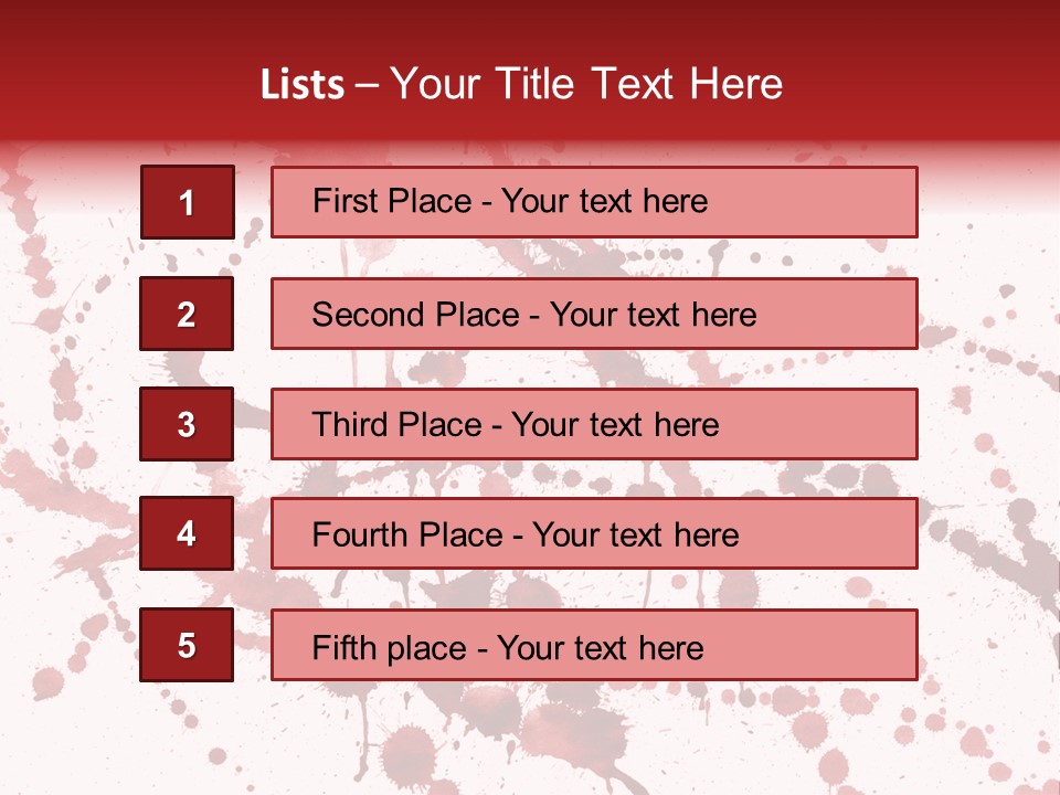 Watercolor Spots PowerPoint Template