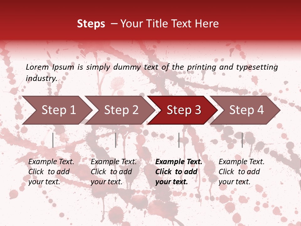 Watercolor Spots PowerPoint Template