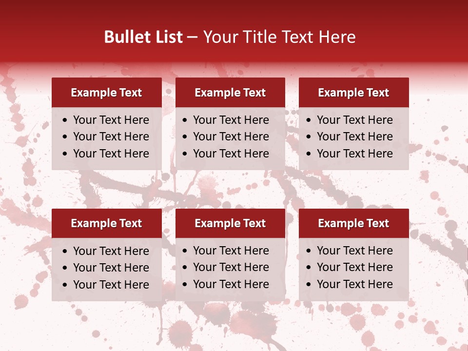 Watercolor Spots PowerPoint Template