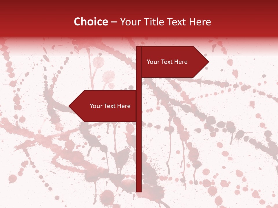 Watercolor Spots PowerPoint Template