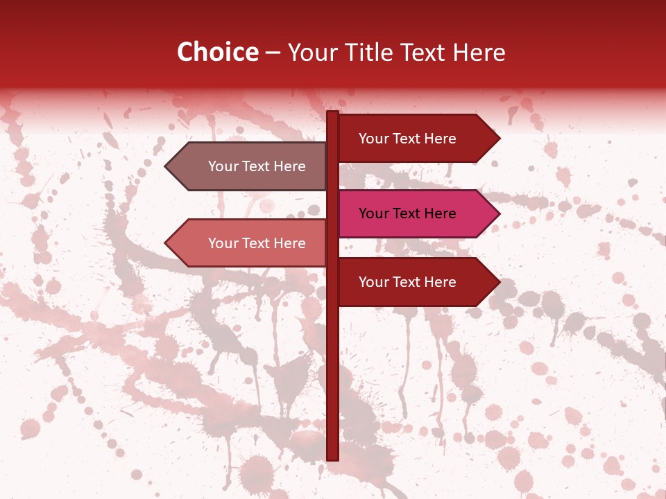 Watercolor Spots PowerPoint Template