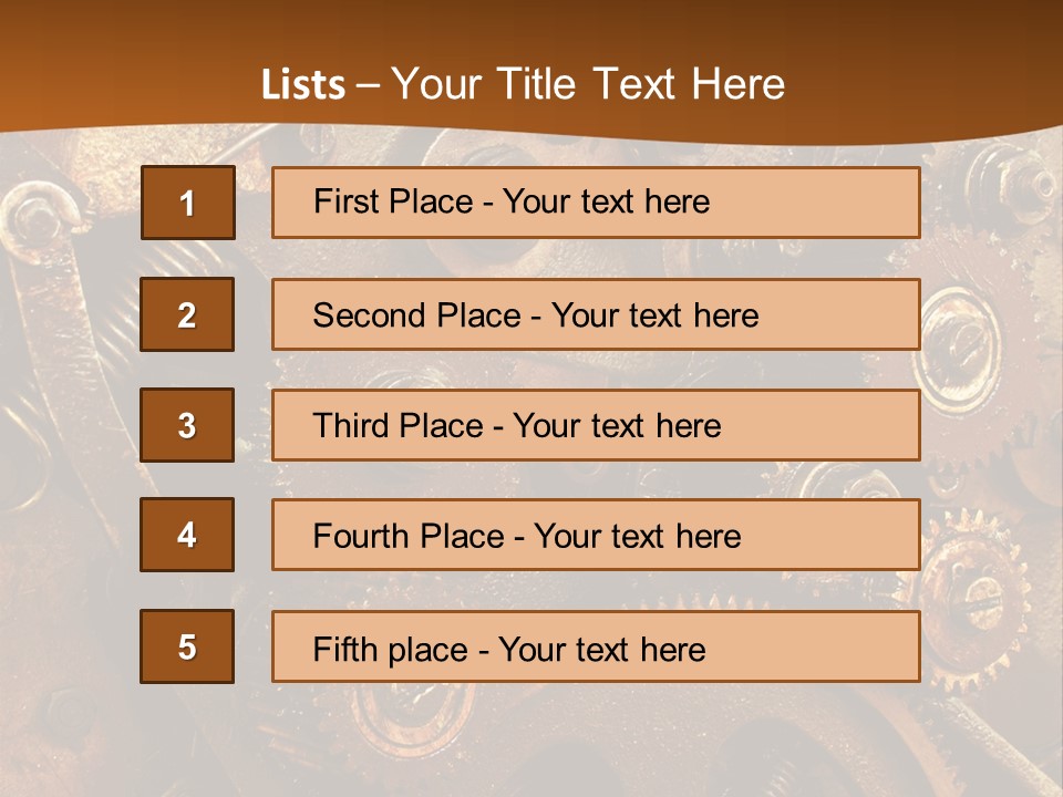 Machine PowerPoint Template