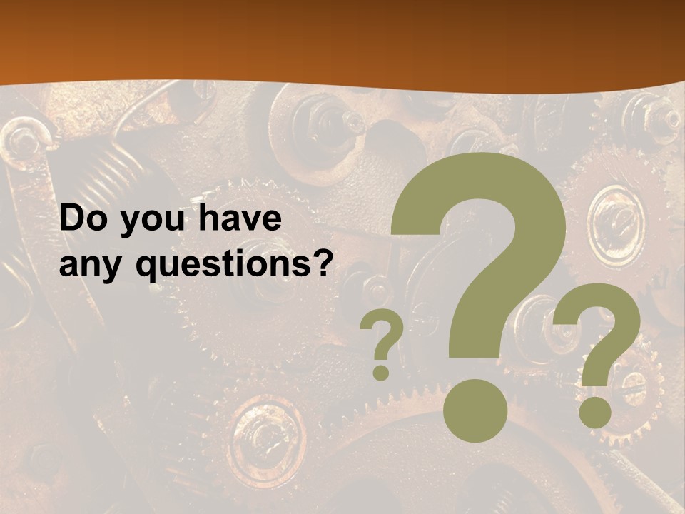 Machine PowerPoint Template