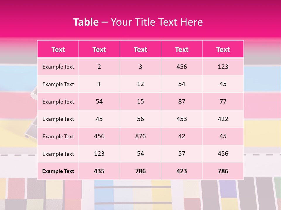 Team Happy Toon PowerPoint Template