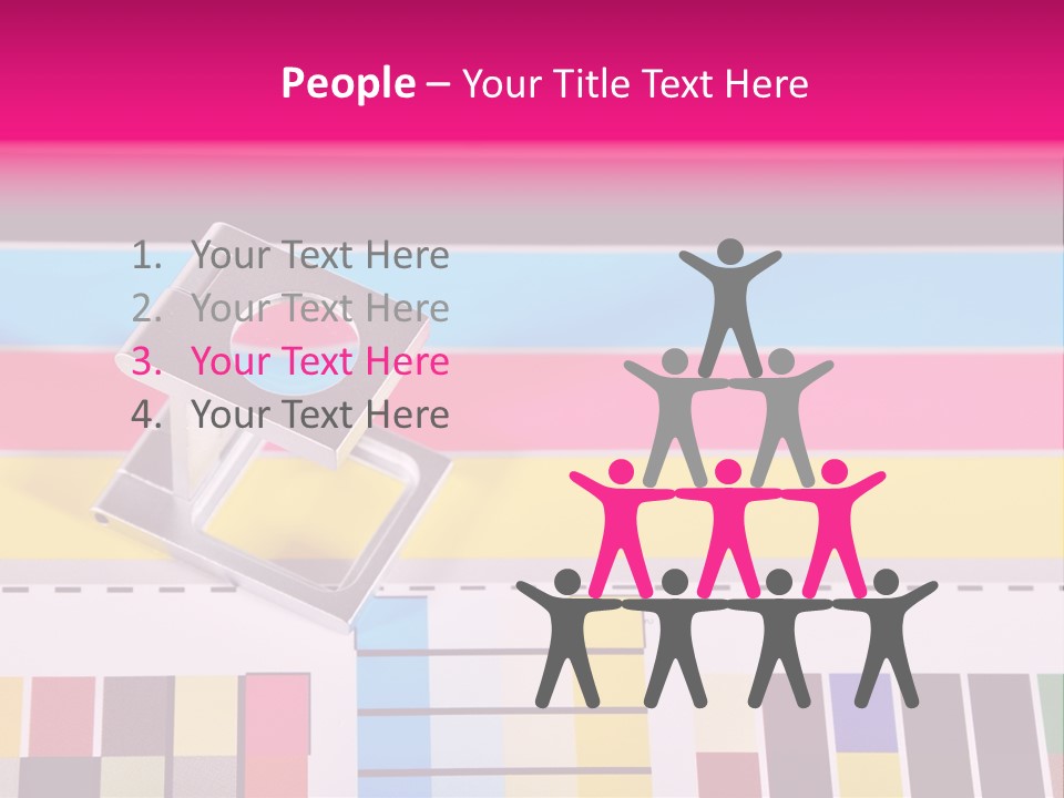 Team Happy Toon PowerPoint Template