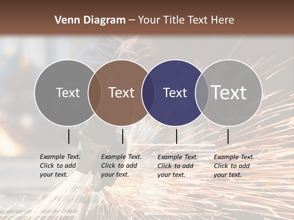 Worker In Factory PowerPoint Template
