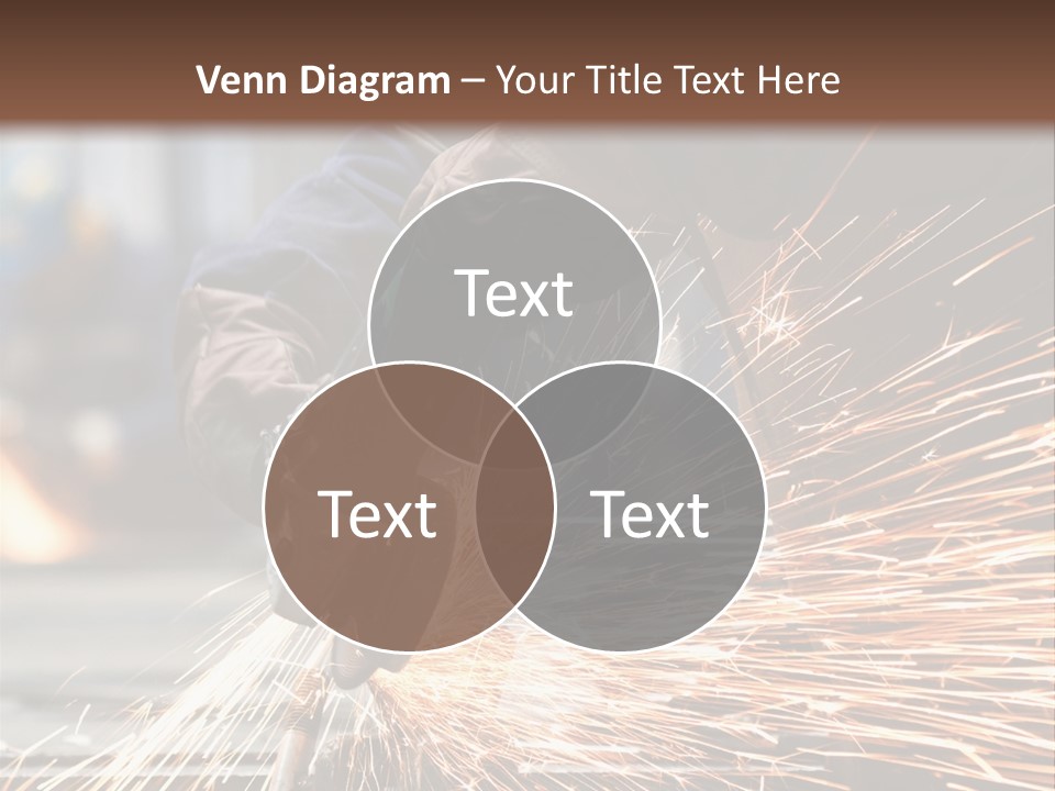 Worker In Factory PowerPoint Template