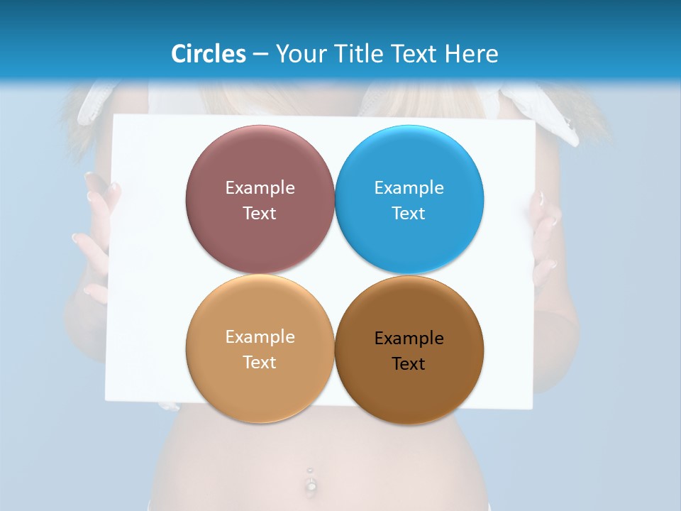 Caucasian Lady Copy PowerPoint Template