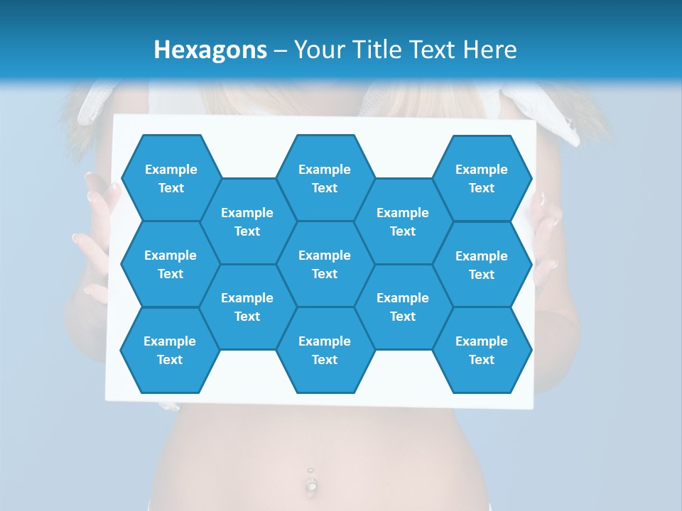 Caucasian Lady Copy PowerPoint Template