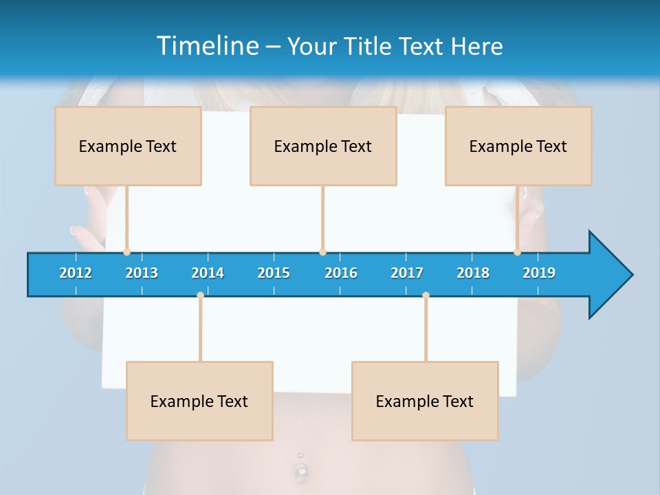 Caucasian Lady Copy PowerPoint Template