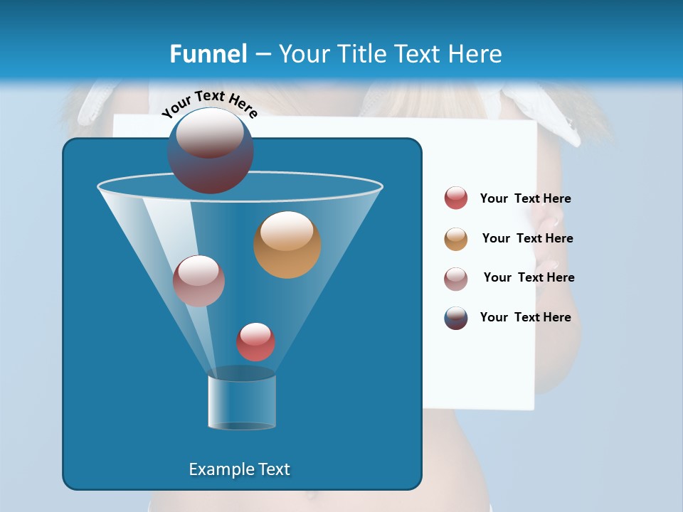 Caucasian Lady Copy PowerPoint Template