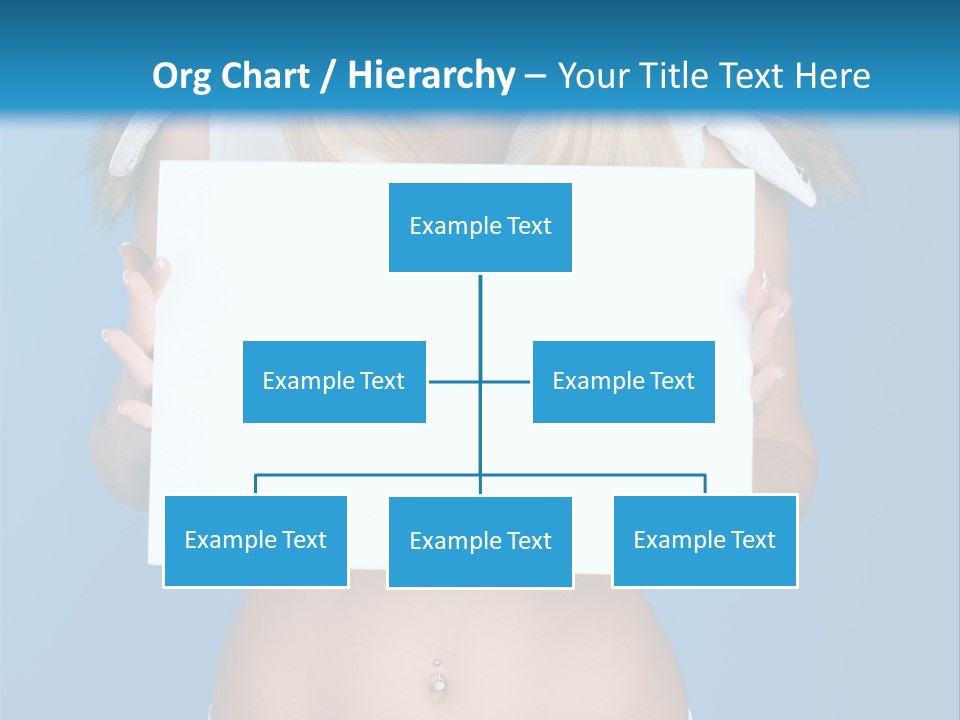 Caucasian Lady Copy PowerPoint Template