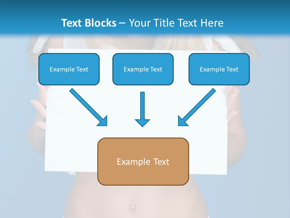 Caucasian Lady Copy PowerPoint Template