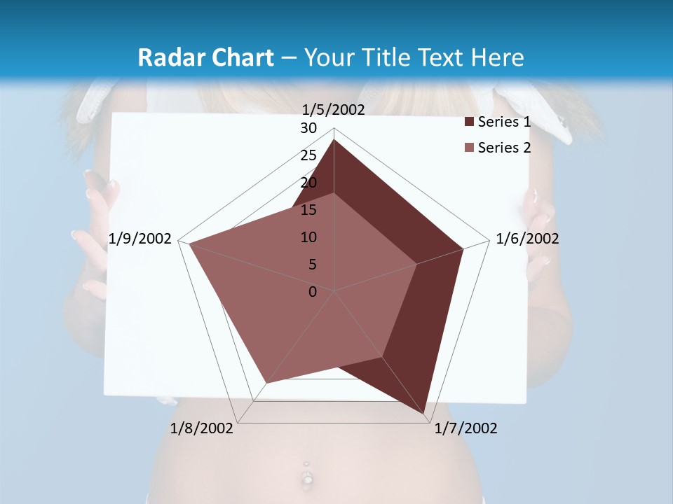 Caucasian Lady Copy PowerPoint Template