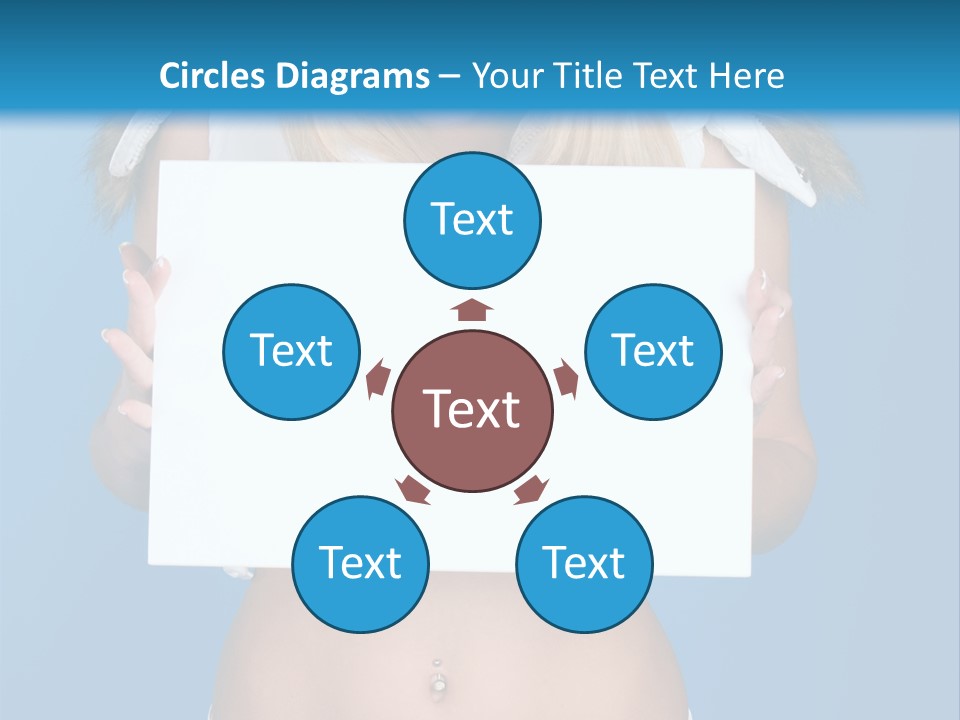 Caucasian Lady Copy PowerPoint Template