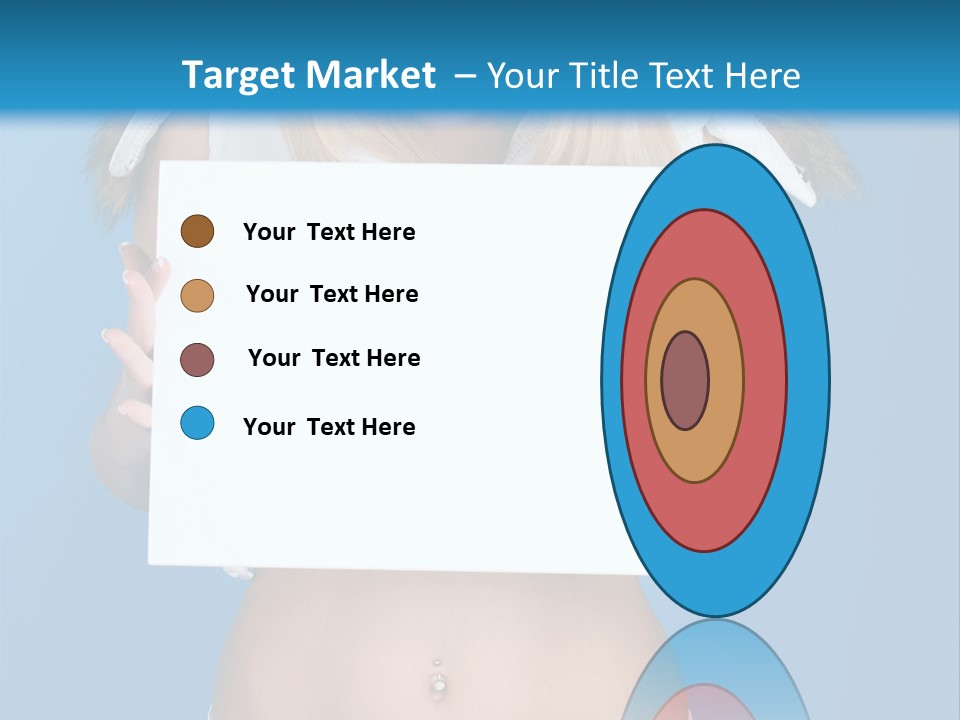 Caucasian Lady Copy PowerPoint Template