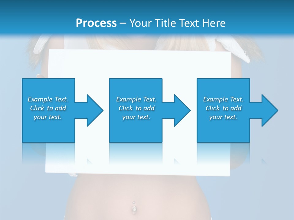 Caucasian Lady Copy PowerPoint Template