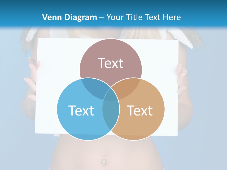 Caucasian Lady Copy PowerPoint Template