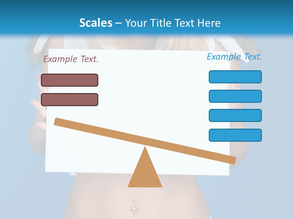 Caucasian Lady Copy PowerPoint Template