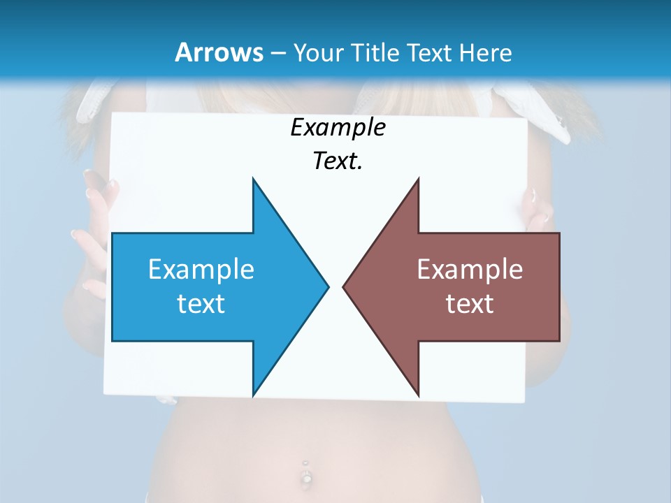 Caucasian Lady Copy PowerPoint Template