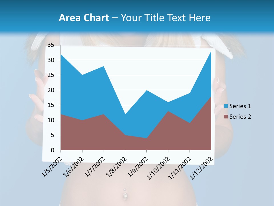 Caucasian Lady Copy PowerPoint Template