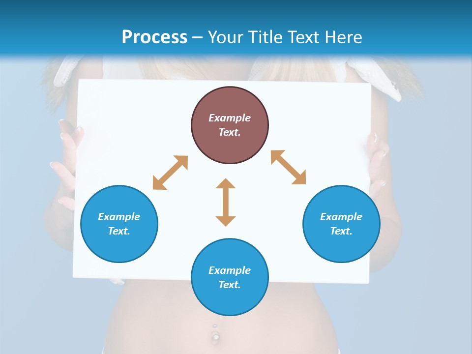 Caucasian Lady Copy PowerPoint Template