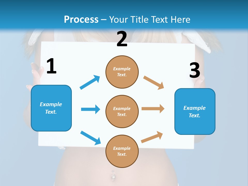 Caucasian Lady Copy PowerPoint Template