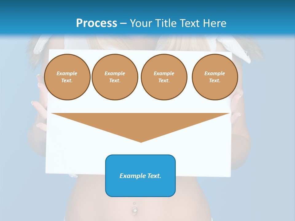 Caucasian Lady Copy PowerPoint Template