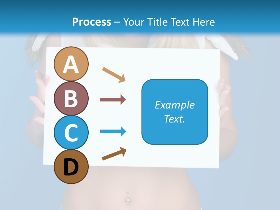 Caucasian Lady Copy PowerPoint Template