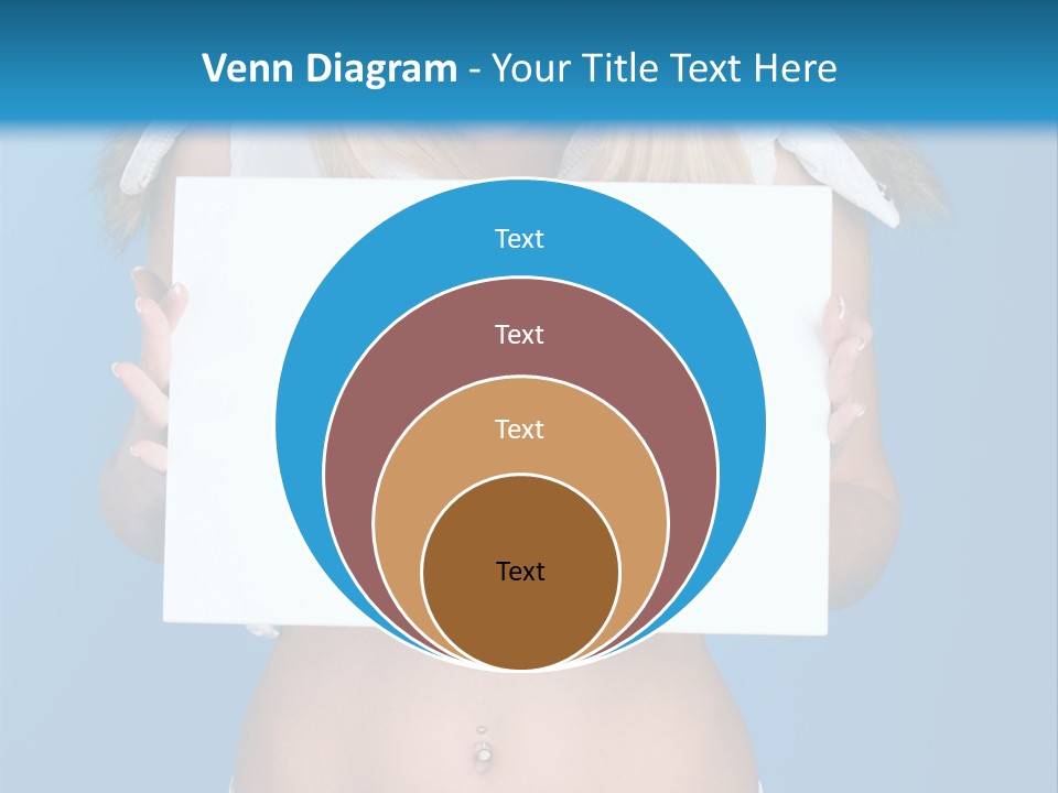Caucasian Lady Copy PowerPoint Template
