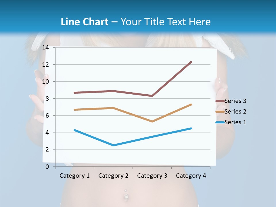 Caucasian Lady Copy PowerPoint Template