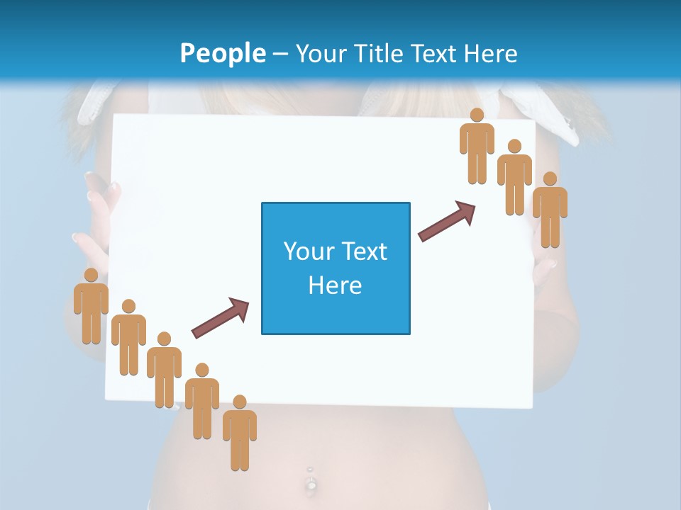 Caucasian Lady Copy PowerPoint Template