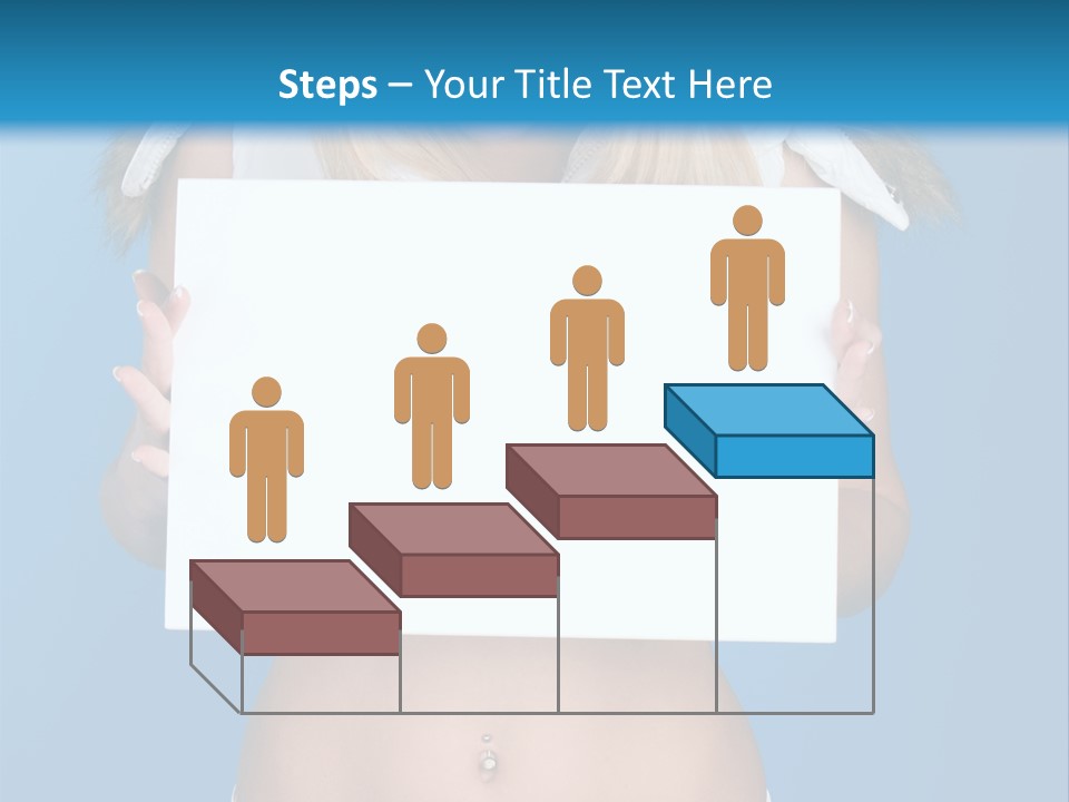 Caucasian Lady Copy PowerPoint Template