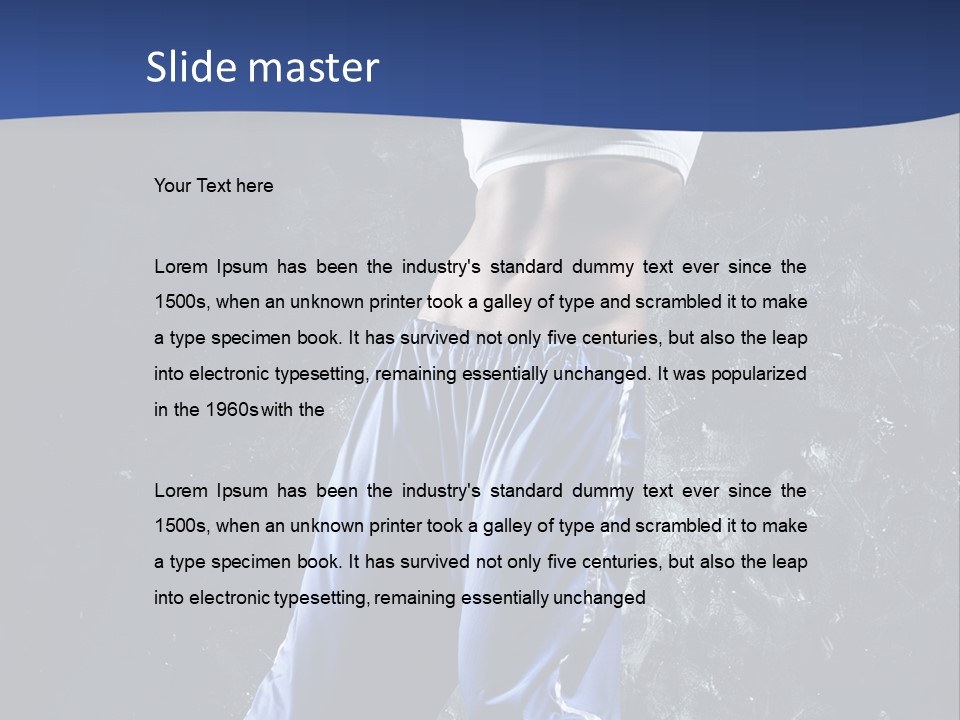 Dark Woman PowerPoint Template