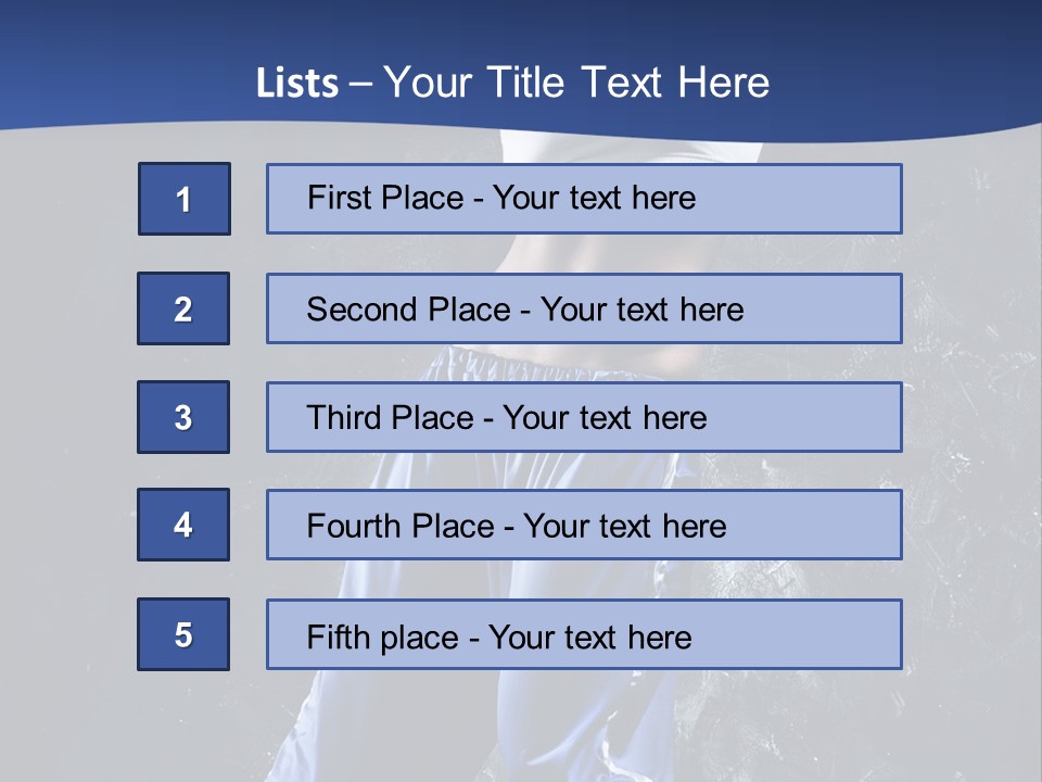 Dark Woman PowerPoint Template