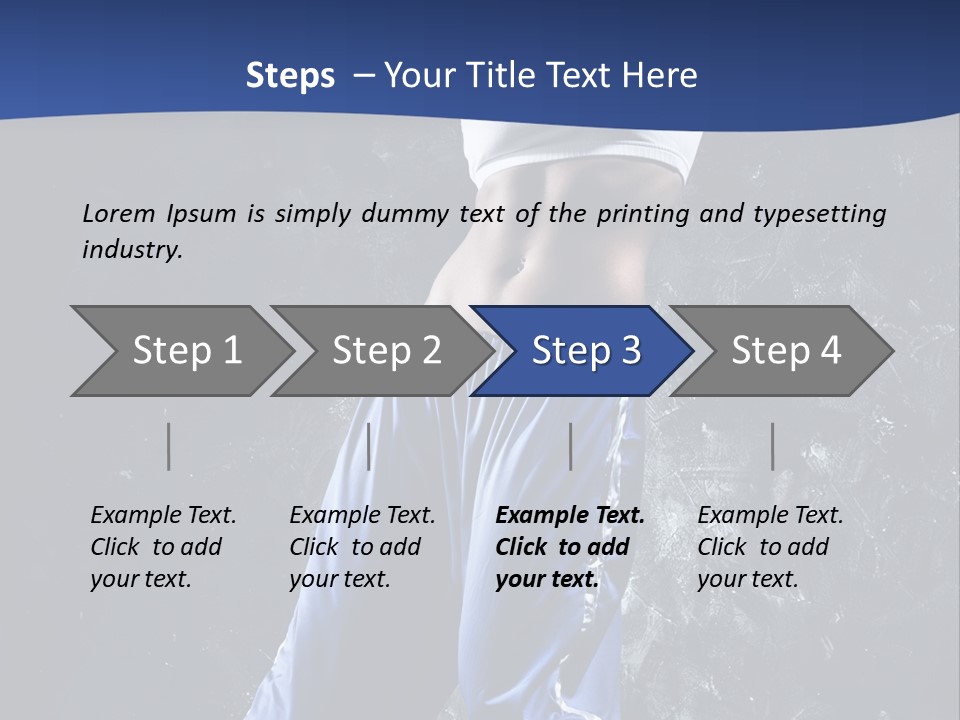 Dark Woman PowerPoint Template