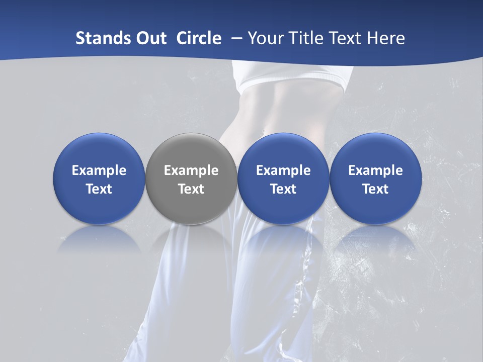 Dark Woman PowerPoint Template