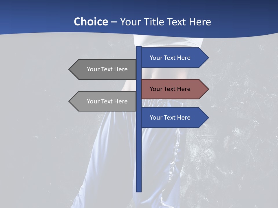 Dark Woman PowerPoint Template