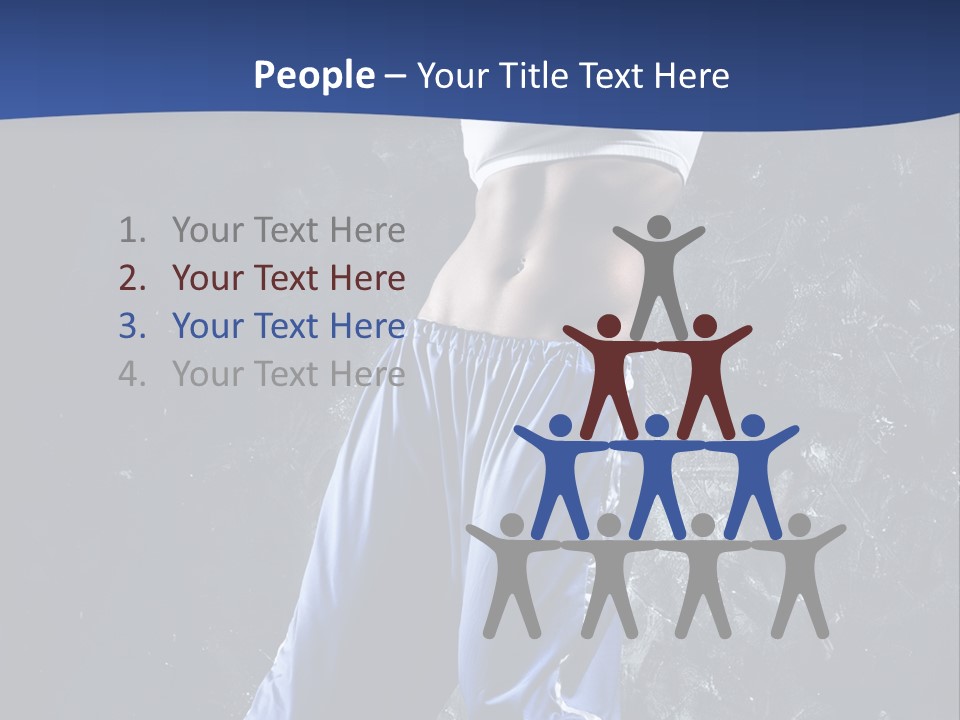 Dark Woman PowerPoint Template