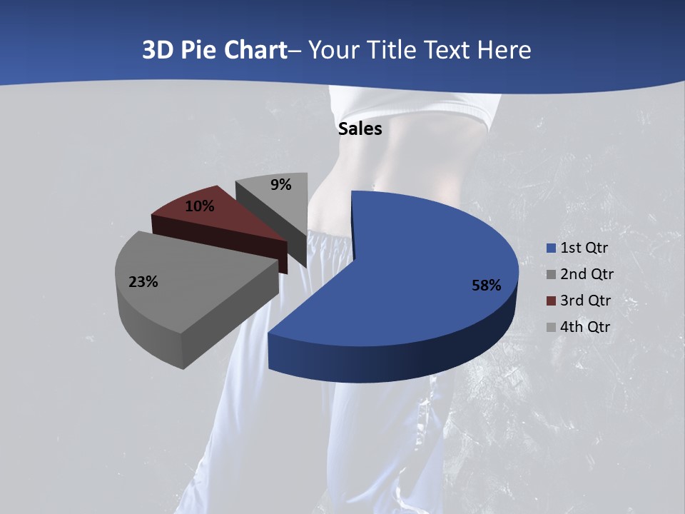 Dark Woman PowerPoint Template